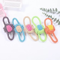 Pet rope-knitted toys