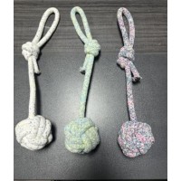 Pet rope knitted toys