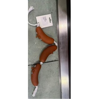 CC117-405 pet chew toys sausage42*3*3cm