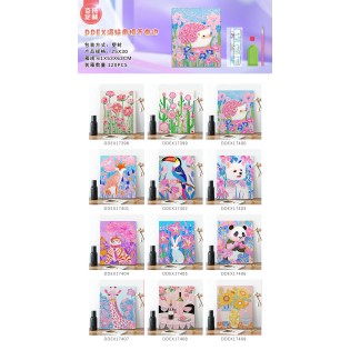 CC128-014 diamond picture with frameDDEX25x30