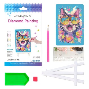 CC128-015 diamond picture with standJE-B10*15