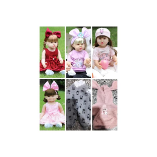 CC134--007reborn barbie doll55cm