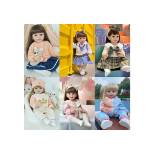 CC134--009reborn barbie doll talking +55cm