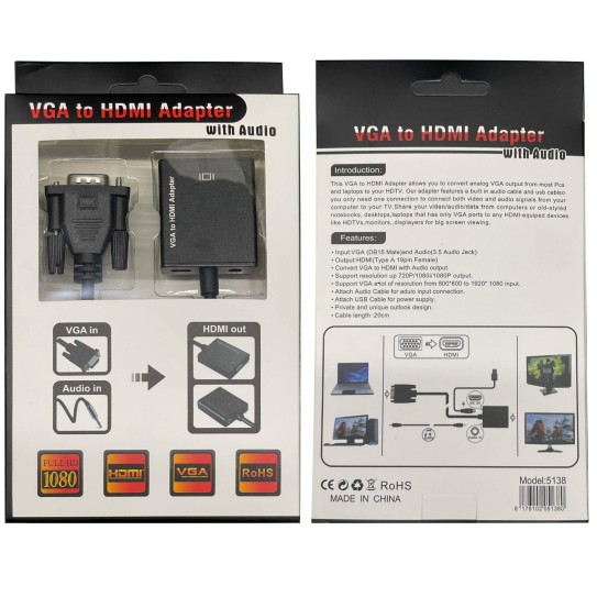 CC135-048 Converter VGA.HDTV VGAHDTV