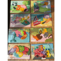 Puzzle wooden toys