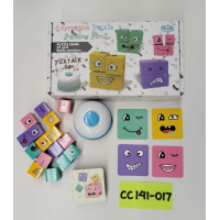 Face change rubik scube wooden toys