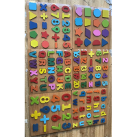 ABC &123 wooden toys