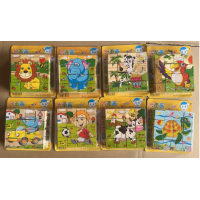 Side puzzle wooden toys