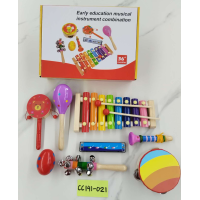 Early education musical instrument combination wooden toys