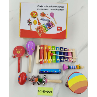 CC-141-021early education musical instrument combination wooden toys
