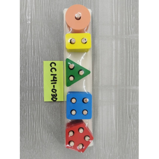 CC-141-030five columns wooden toys