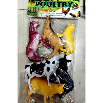 CC143-018 farm animal303-377#6pcs