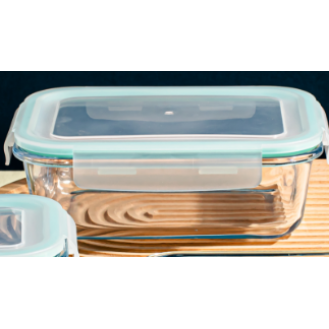 CC144-020 rectangle glass food containerBXW-12 620ml