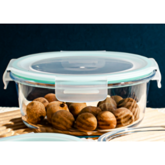 CC144-022 round glass food containerBXW-21880ml