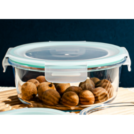 CC144-022 round glass food containerBXW-21880ml
