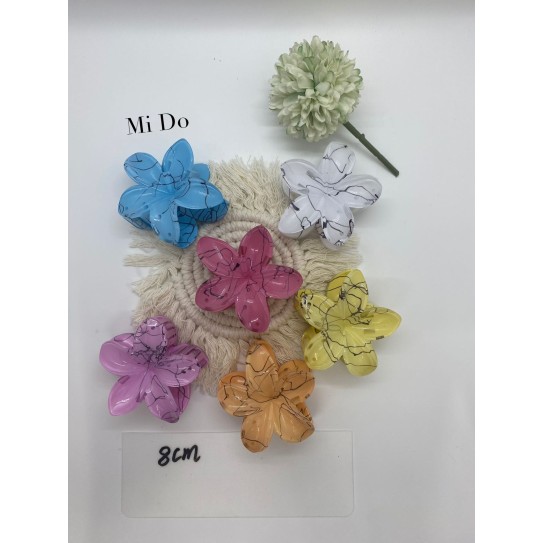 CC145-037 flower Hearwear clip M