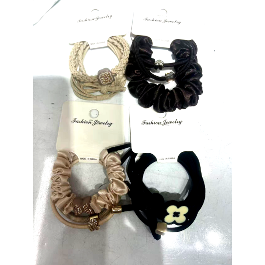 CC146-006 Combination hair ties3pcs