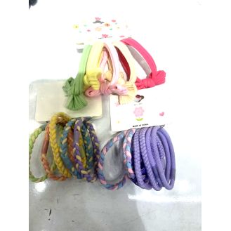 CC146-007 Colored hair ties5pcs