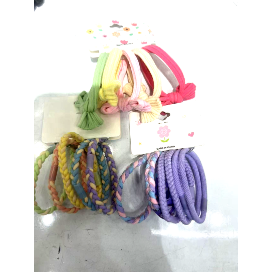 CC146-007 Colored hair ties5pcs