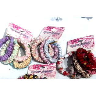 CC146-017 Colored hair ties5pcs