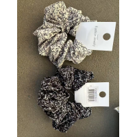 Assorted velvet hair scrunchies