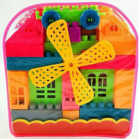 Large plastic building blocks