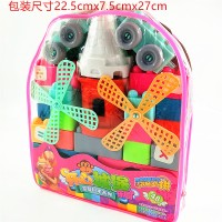 Large plastic building blocks