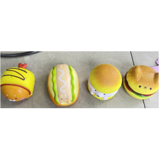 CC163-014 Hamburger Jellies Squeeze toy