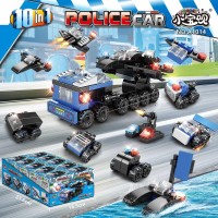 Police Car Building Block