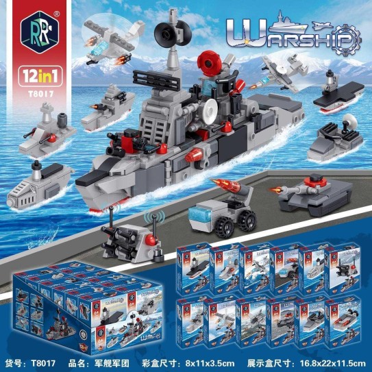 CC167-018 Warship Building Block T8017