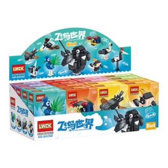 CC167-021 LWCK Birds World Building Block 60192