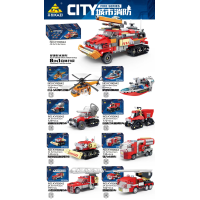City Fire Series Building Block