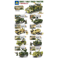 Half Track Tractor Building Block