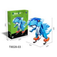 Block Dinosaur Building BlockStegosaurus