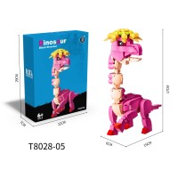 Block Dinosaur Building BlockBrachiosaurus