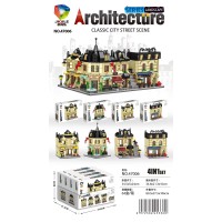 Architecture Classic Street Scene Building Block