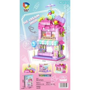 CC167-073 Ice Cream Shop Building Block47025