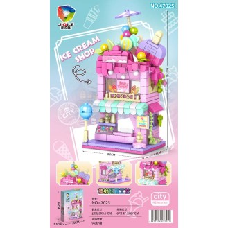 CC167-073 Ice Cream Shop Building Block47025