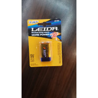 LEIDA battery 9V 1B 1pcs