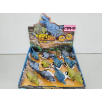 Inertial pair simulation dinosaur toy