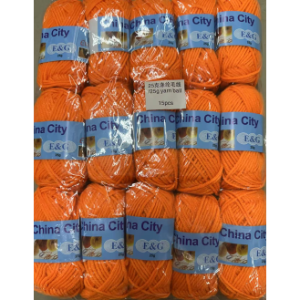 wool yarn 25g 06 Lemon Yellow