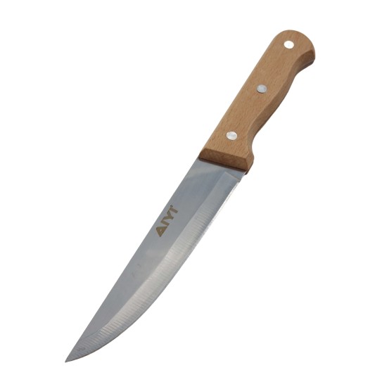 WOODEN HANDLE 7 CHEFS KNIFE AY097-031