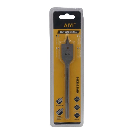 Wood spade bit 22mm AY025-075