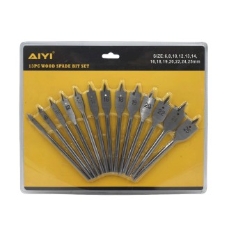 Wood spade bit set 13pcs AY025-002