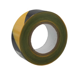 Yellow & Black warning tape 4.8cm*300m AY040-005